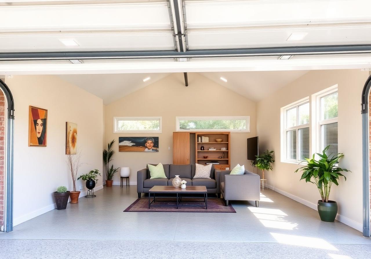 Garage Conversion in Canton, MA